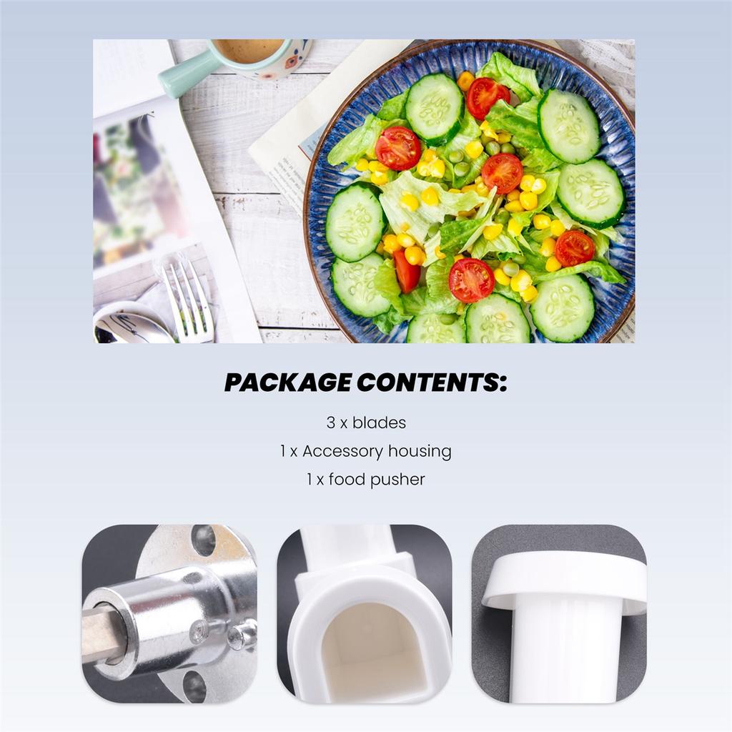2025+Vegetable Slicer Shredder Cheese Grater for Stand Mixer Attachment Slicing Shredding Accessories