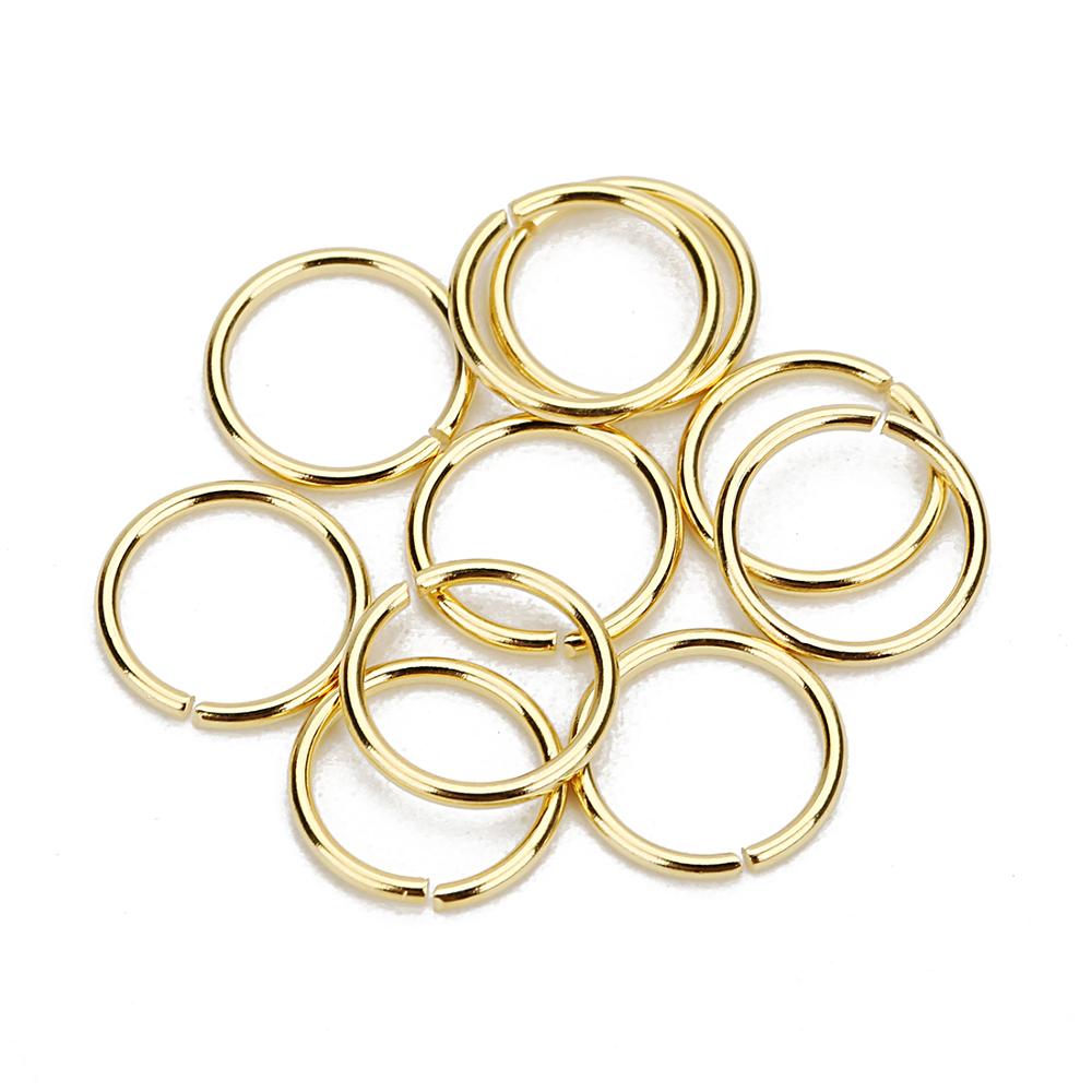 100pcs 3-10mm Stainless Steel Open Jump Rings Split Rings Link Loop For DIY Jewelry Making Findings Connector Wholesale