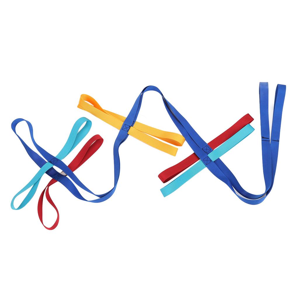 Walking Rope Webbing Material Attractive Colorful Enough Space Fixed Position Preschool Line Rope