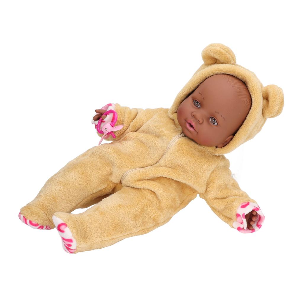 16 Inch Lifelike Newborn Baby Doll Cute Soft Vinyl Doll Toy for Babys Kids Infants