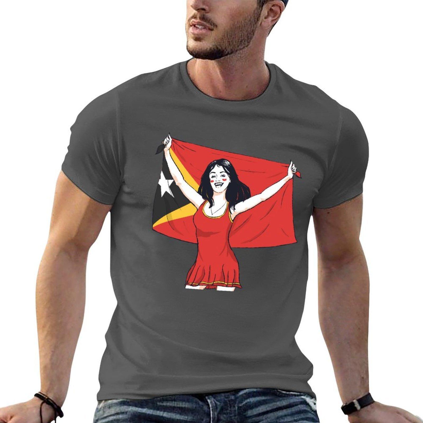I Love TimorLeste TShirt anime t shirts for man cotton t shirt pack TShirt 4XL