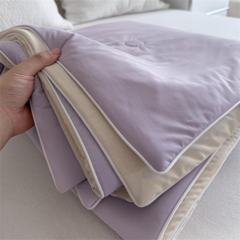 Cooling Fabric Summer Cooling Quilt Solid Color Cooling Blanket Summer Thin Quilt Dormitory