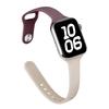 Slim Waist Silicone Watch Strap for Apple Watch Series 1-12, Ultra 1-3, SE3