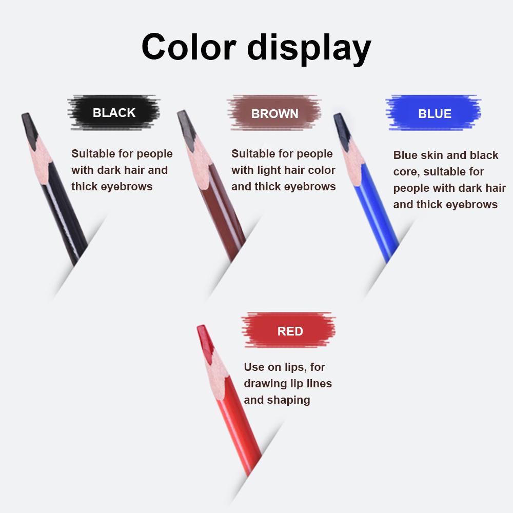 Eyebrow Pencil Brow Tattoo Pen Waterproof Long Lasting Eyebrow Makeup Pen
