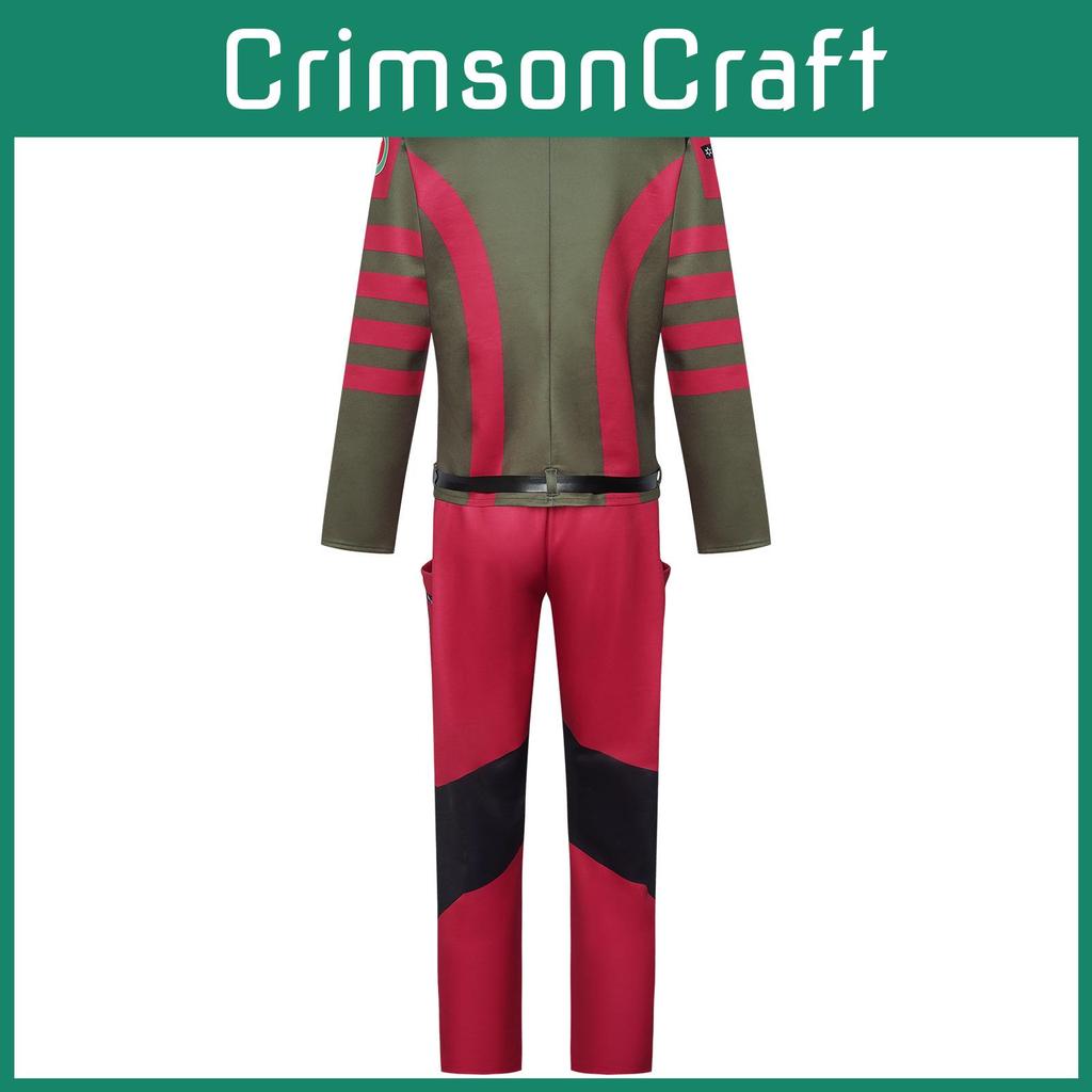 Stylish Red Callum Cosplay Costume For Halloween And Anime Role Play For All Genders