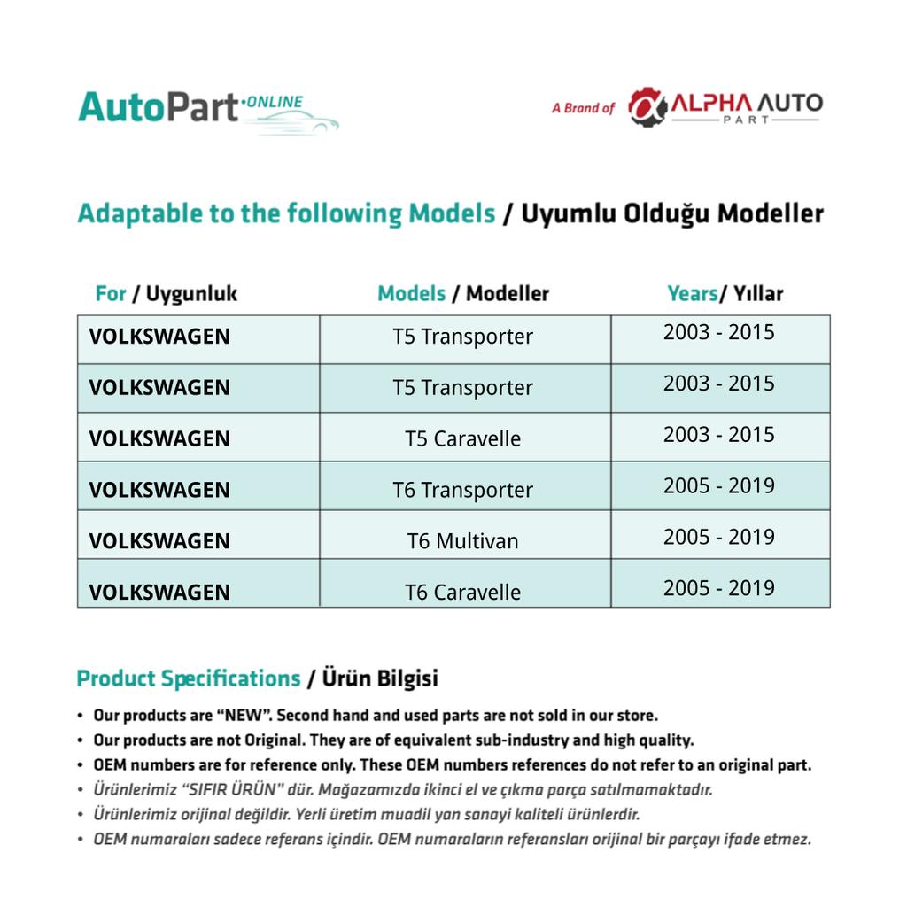 Sliding Window Glass Latch Cover Repair Kit For Volkswagen T5 Caravelle