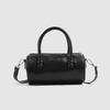 2024 New Korean Version Ins Style High-End Black Retro Bowling Handbag Fashion Versatile Crossbody Bag