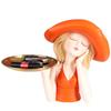 "Modern Light Luxury Hat Girl Dressing Table Tray for Home Decoration and Storage"