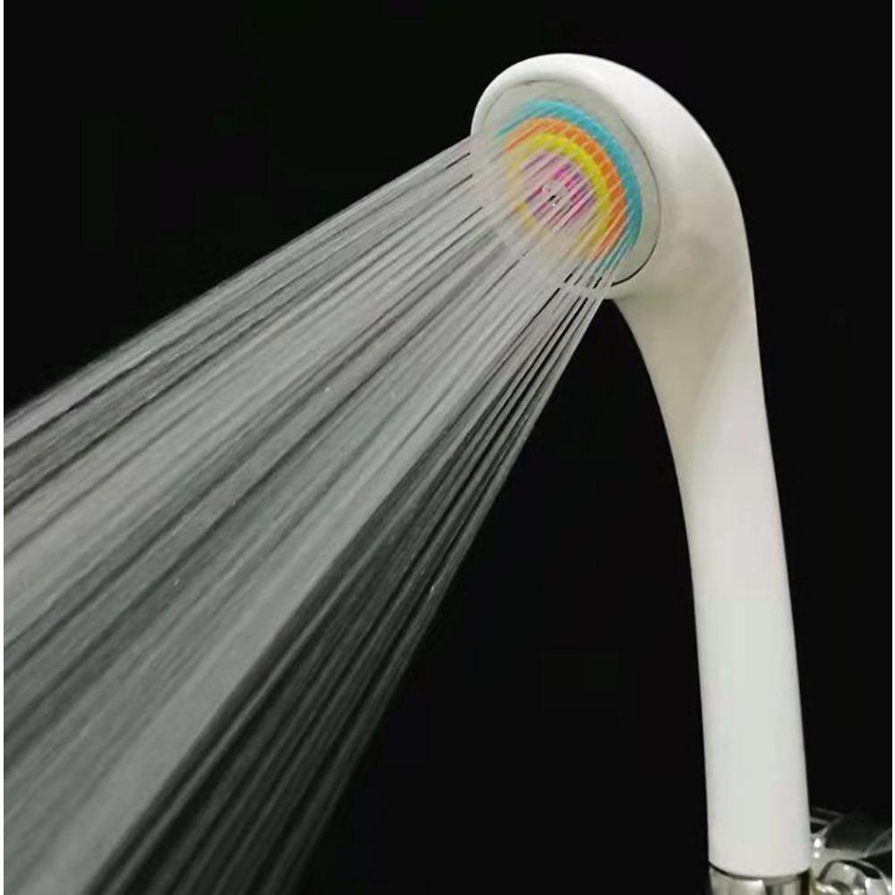 Anti-drop Nozzle Supercharged Shower Nozzle Bath Universal Shower Head Set Shower Head Anti-blocking Colorful Shower