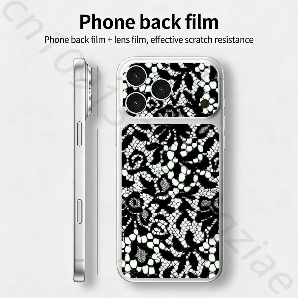 

Space Galaxy Universe For iPhone 17 pro Max /17 pro Full Cover Decal Skin Wrap 3D Colorful Rear Protective Sticker Film iPhone17pro