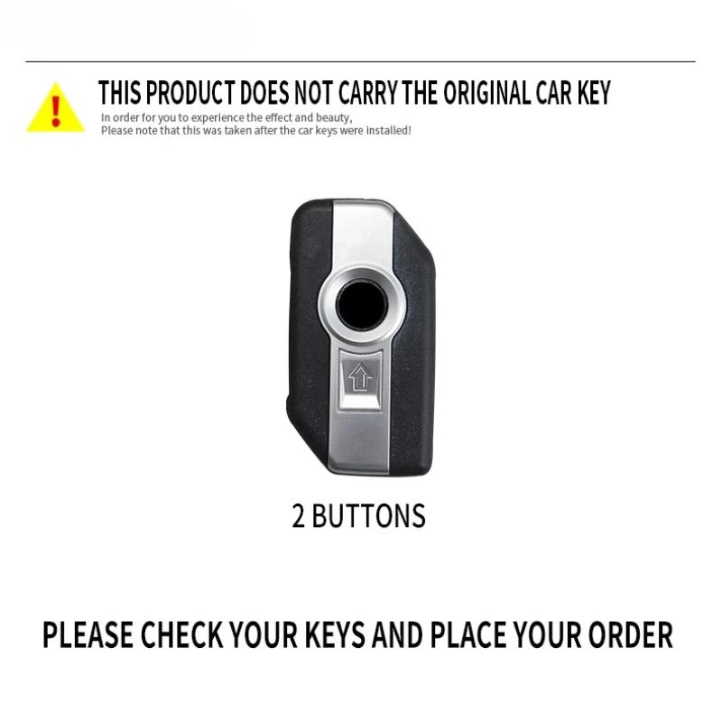 Interior Mouldings Car Key Cover Fob Case Shell for BMW R1250GS R1200GS C400gt F750GS F850GS K1600B K1600GT R1200RS R1200RT F900