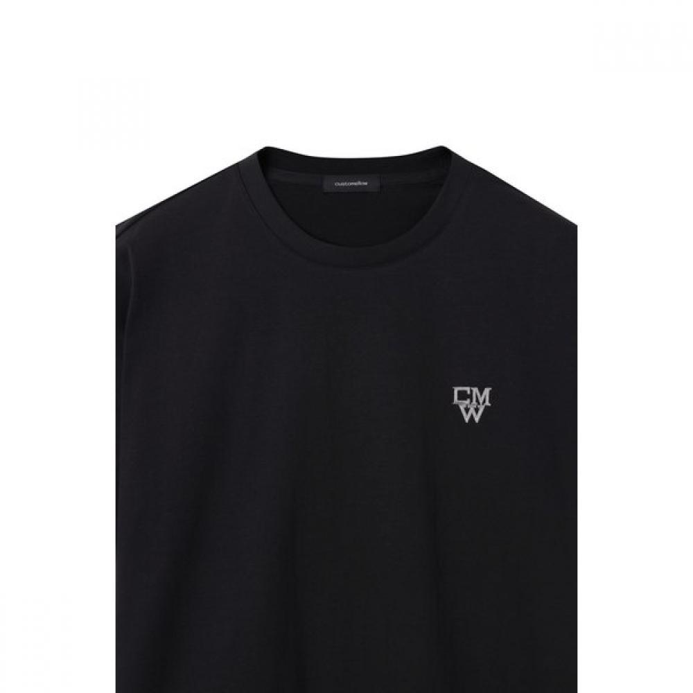 CusTomellow Black Graphic T shirT cwTam25424bkx