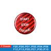 Carbon Fiber Engine Start Ignition Button Cover Sticker for BMW E70 E71 F25 F26 F01 F20 F21 F30 F10 Interior Trim