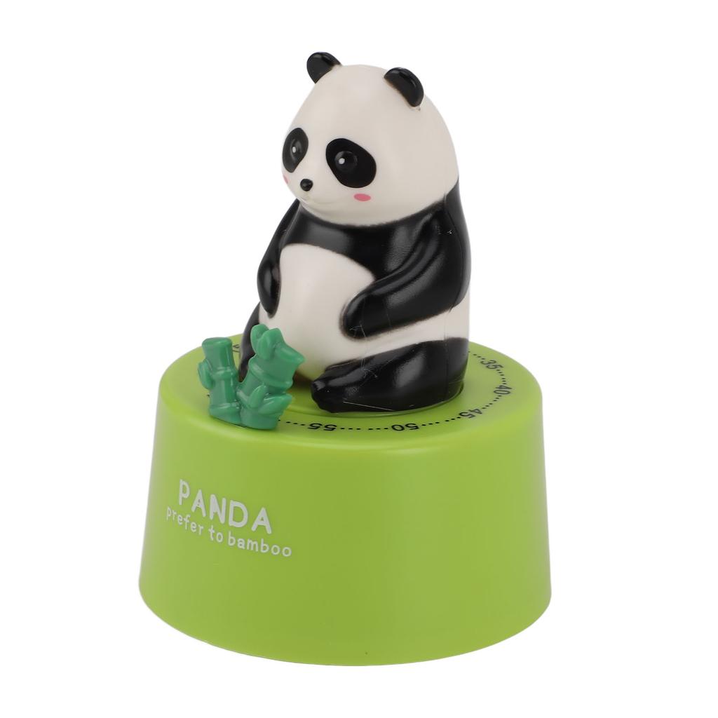 Timer da Cucina Meccanico Forma di Animale Carino Base Magnetica Allarme Forte 60 Minuti Conto alla Rovescia per Cucina Timer per Cottura Panda