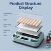 110/220V Egg Incubator Full Automatic Eggs Hatcher Brooder Bird Quail Chick Hatchery Incubator 64/6 Pcs Double-electric Brooder