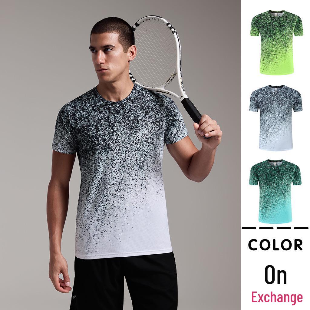 Men's Quick-Dry Ice Silk Short Sleeve Hiking T-Shirt