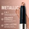 Eyeshadow Stick, Matte Shimmer Eyeshadow Pencil, Crayon, Smooth Waterproof Pigment, Creamy Eyeshadow Pencil, Shiny Eyeshadow, Eye Brightener,