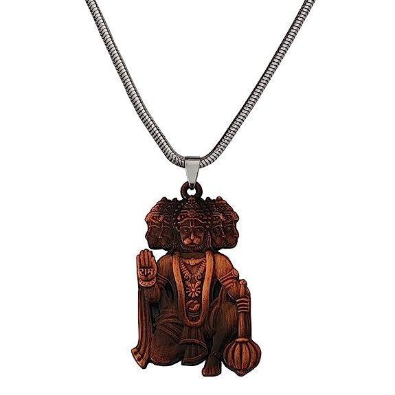 

Lord Shree Panchmukhi Hanuman Chain Pendant