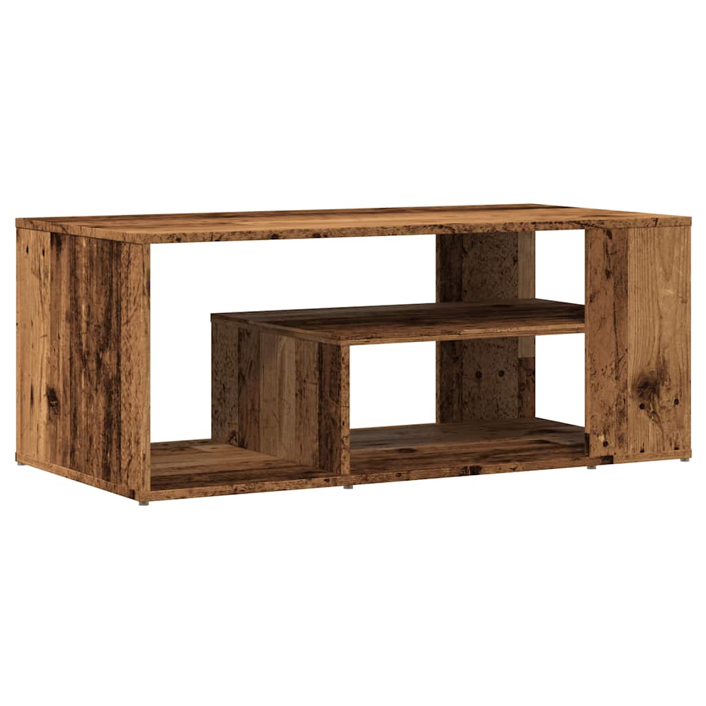 Coffee Table with Rustic Wood Look 100 x 50 x 40 cm Engineered Wood