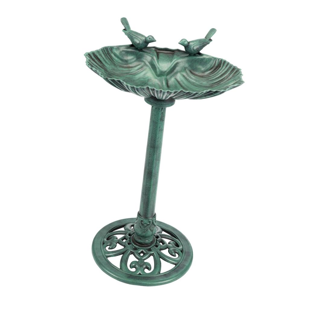 Garten-Vogelbad für den Außenbereich Akzente Stabile Basis Multifunktional Elegant für Rasen Terrasse Hof Freistehend Hinterhof Ausdrücke