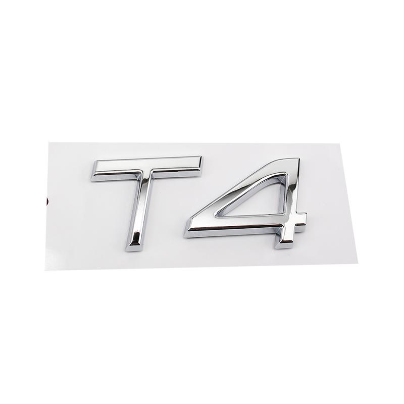 Car ABS Displacement Logo Replace Badge Emblem Decal Sticker For Volvo S60 S80 S90 XC90 XC60 V40 V70 V60 T3 T4 T5 T6 T8 V8 AWD