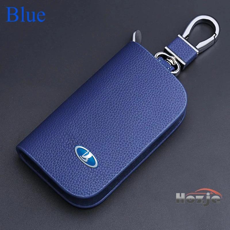 Copri Chiave con Zip in Pelle Custodia Chiave Auto Per Lada Vesta Niva Granta Largus Priora Xray Kalina Samara Accessori