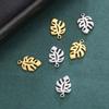 Teamer 10pcs Charms for Jewelry Making DIY Jewelry Accessories Stainless Steel Heart Ball Pendant for Bracelet Necklace Earrings