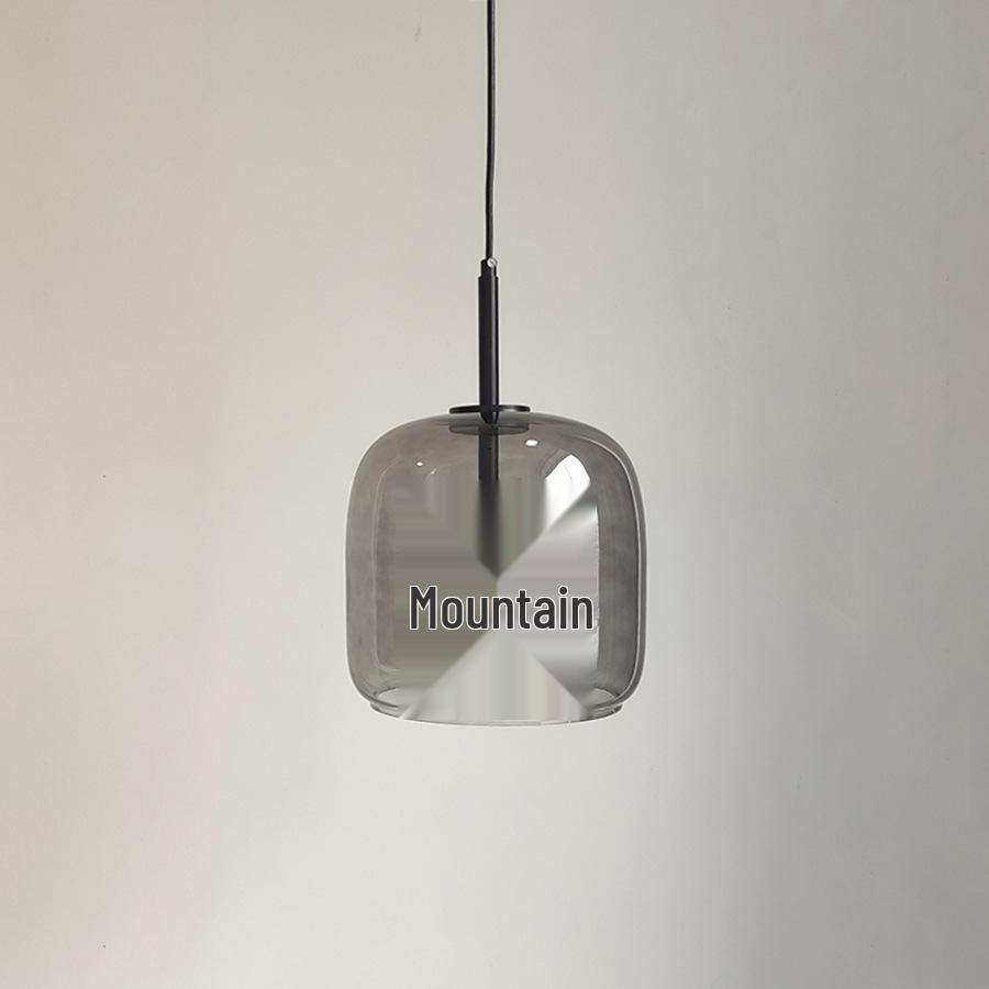 

Скандинавская постмодернистская стеклянная люстра для роскошного отеля, ресторана, спальни или минималистичной гостиной. D230mm - Warm Light