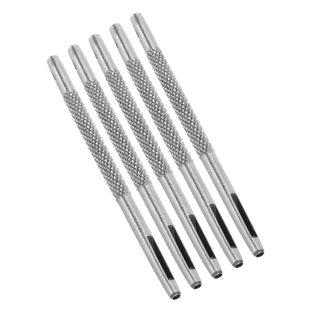 20Pcs Leather Hole Punch Carbon Steel Chromeplated Assorted Sizes Leather Punch Tool for Watch Band Belt Craft