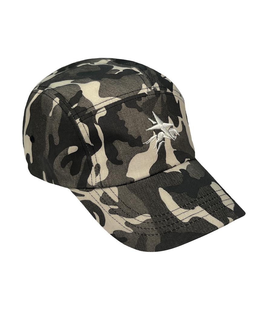 Nyuteib Holsta Mill Big Size Camp Cap - Snow Camo