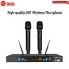 HuiDu HD-801 Dual Handheld UHF FM Wireless Microphone for Professional Speech
