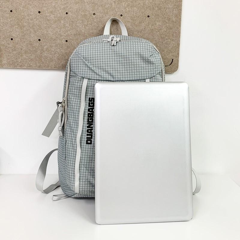 Damen Leichter Rucksack Herren Großer Rucksack Studenten Karorucksack