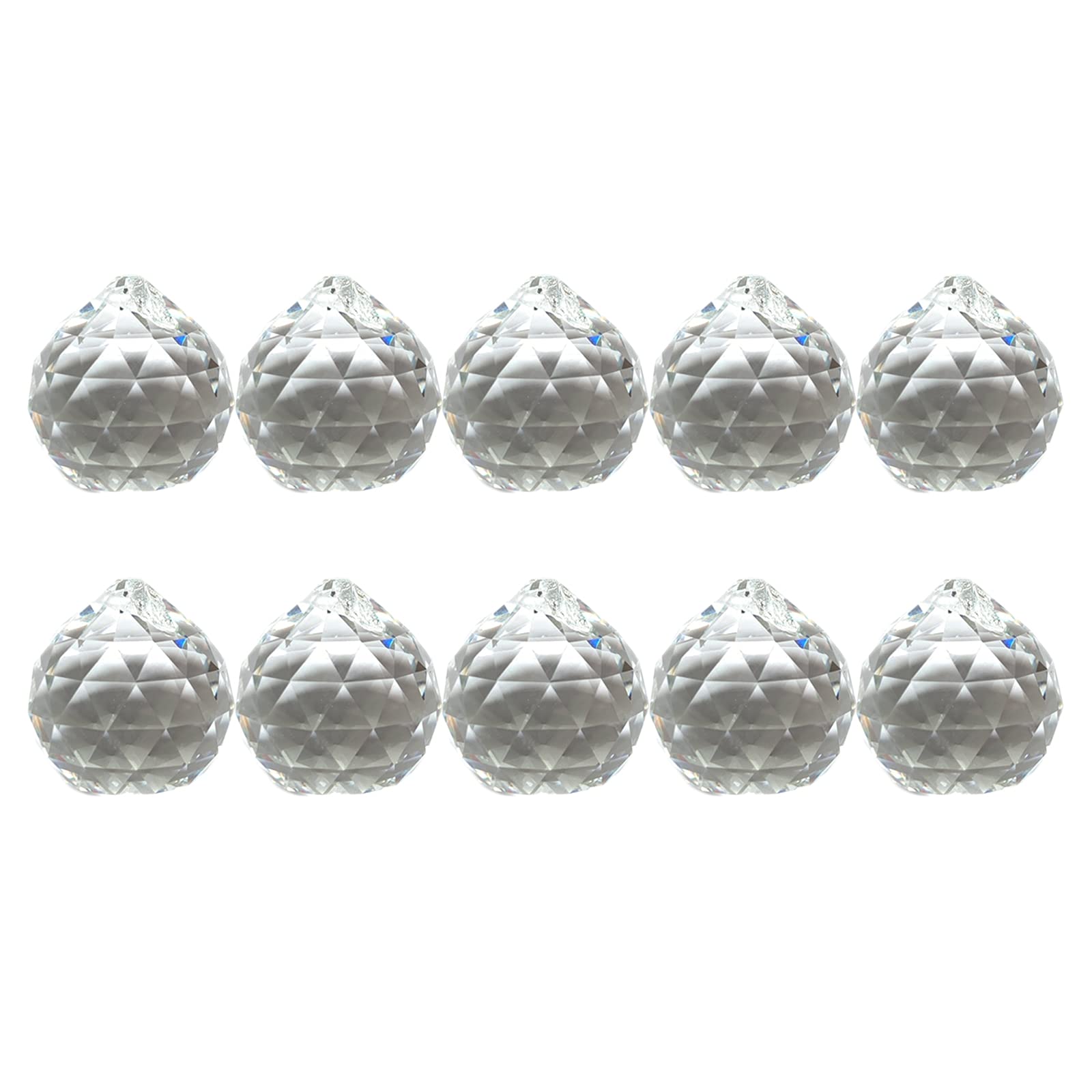

Sky Voyage Suncatcher Top Balls, 20mm, 30mm, and 40mm, Crystal Clear (10 x 30mm Balls)
