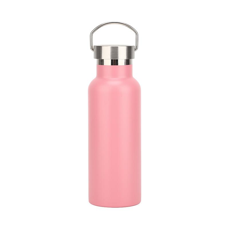304 Stainless Steel Sports Kettle American Big Mouth Mountaineering Pot Double Vacuum Flask