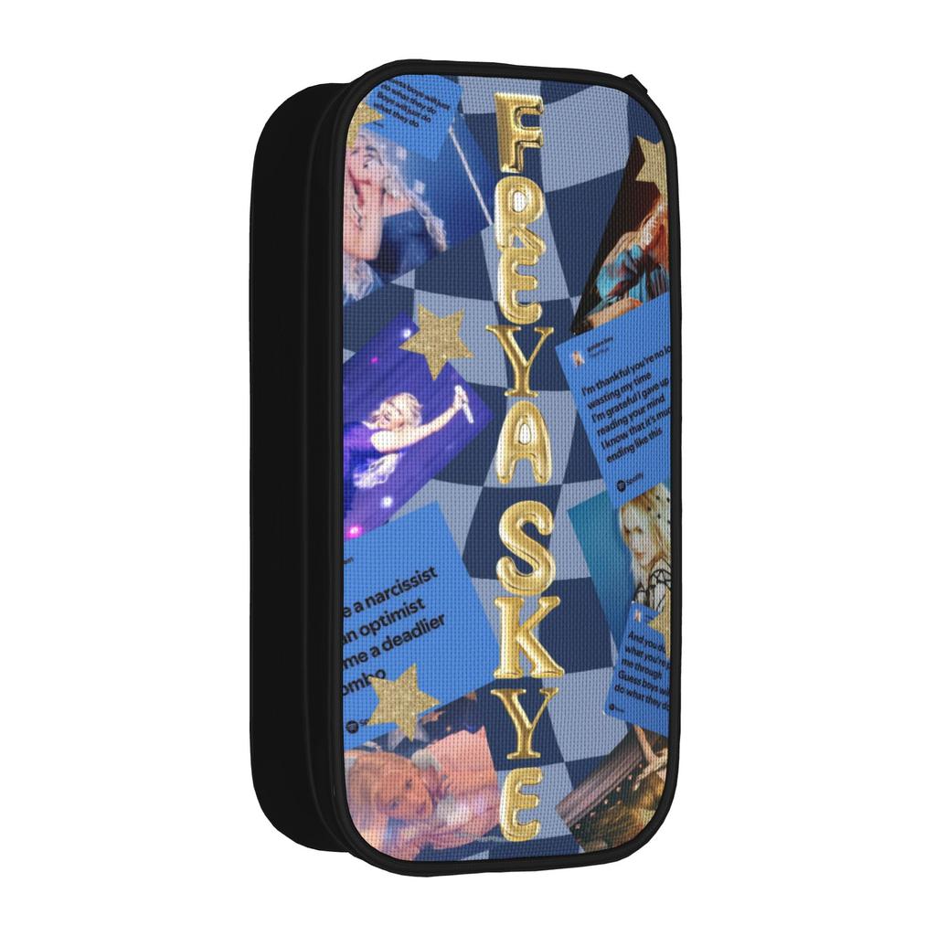 Freya Skye Stars Align Tour 2026 Pen Box Double Layer Large-capacity School Accessories Pencil Bag Amazing Gift