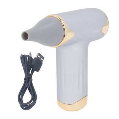 60W Electric Hair Dryer High Speed 4 Levels Wind Bladeless 1100mAh Battery Handheld Dust Blower