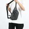 Sac de poitrine tendance pour homme, sac à main léger en tissu NYLON, sac à bandoulière élégant et décontracté pour homme