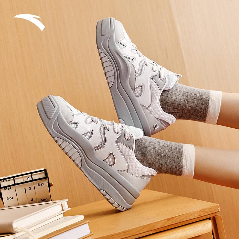 Anta Women s Wave Platform Casual Shoes US 6.5