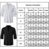 Men's Retro Style Long Sleeve Shirts Lace Up Neck Tops Renaissance, Viking Pirate, Hippie Blouse