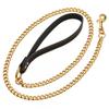 11mm Stainless Steel Dog Leash Heavy Duty Anti-Pull Chain Medium Large Dogs Golden Retriever Outdoor Walking