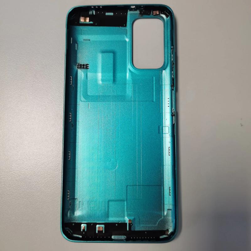 Per Redmi 9T Pannello Posteriore Batteria in Plastica Custodia Alloggiamento Batteria Posteriore Con Tasto Volume Sostituzione