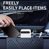 Modern Design Convenient Car Storage Pouches Solution Adhesive Net Bag for Phones Miscellaneous Items and Everyday Items