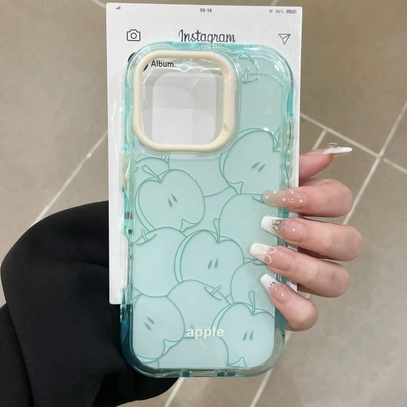 Niedliche Kreative Frucht für Apple 16 Promax Jelly Handyhülle für IPhone 15 Klein Frisch 14 Sturzsicher 13