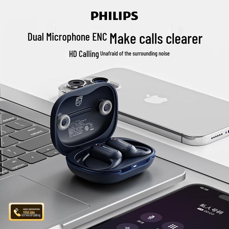 Philips TAT4759 True Wireless Ear-Clip Sport Headset