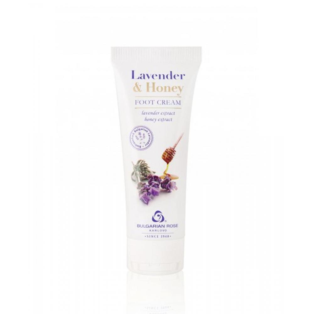 Bulgarian Rose Lavender Honey Foot Cream 75ml FREE