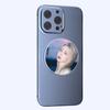 Magnetic Convex Mirror for Smartphone Selfie Vlog Strong Magnetic Adsorption Easy To Use Ultra-thin Design 2.3-Inch Selfie Mirror