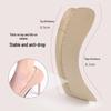 Microfiber Heel Stickers: Anti-Abrasion, Anti-Slip Shoe Inserts for Men & Women; Ideal for Size Mismatches and High Heels.