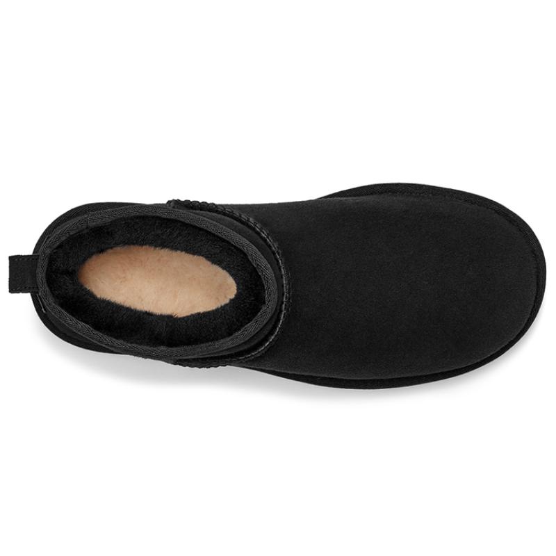 UGG Classic Ultra Mini 'Black' Women's Sneakers 1116109-BLK