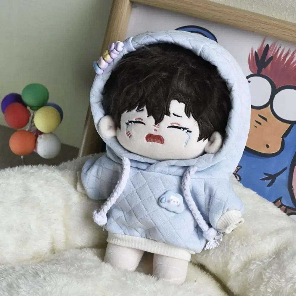 Playing House Toy Accessories Fox Wolf Bear 20cm Doll Clothes One-piece Garment Jumpsuits With Tail Cartoon Animal Outfit
