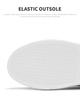 Men's Plus Size Summer Breathable White Leather Casual Sports Shoes